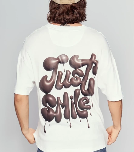 Arlon T Shirt Boxy Estampada TyperBL