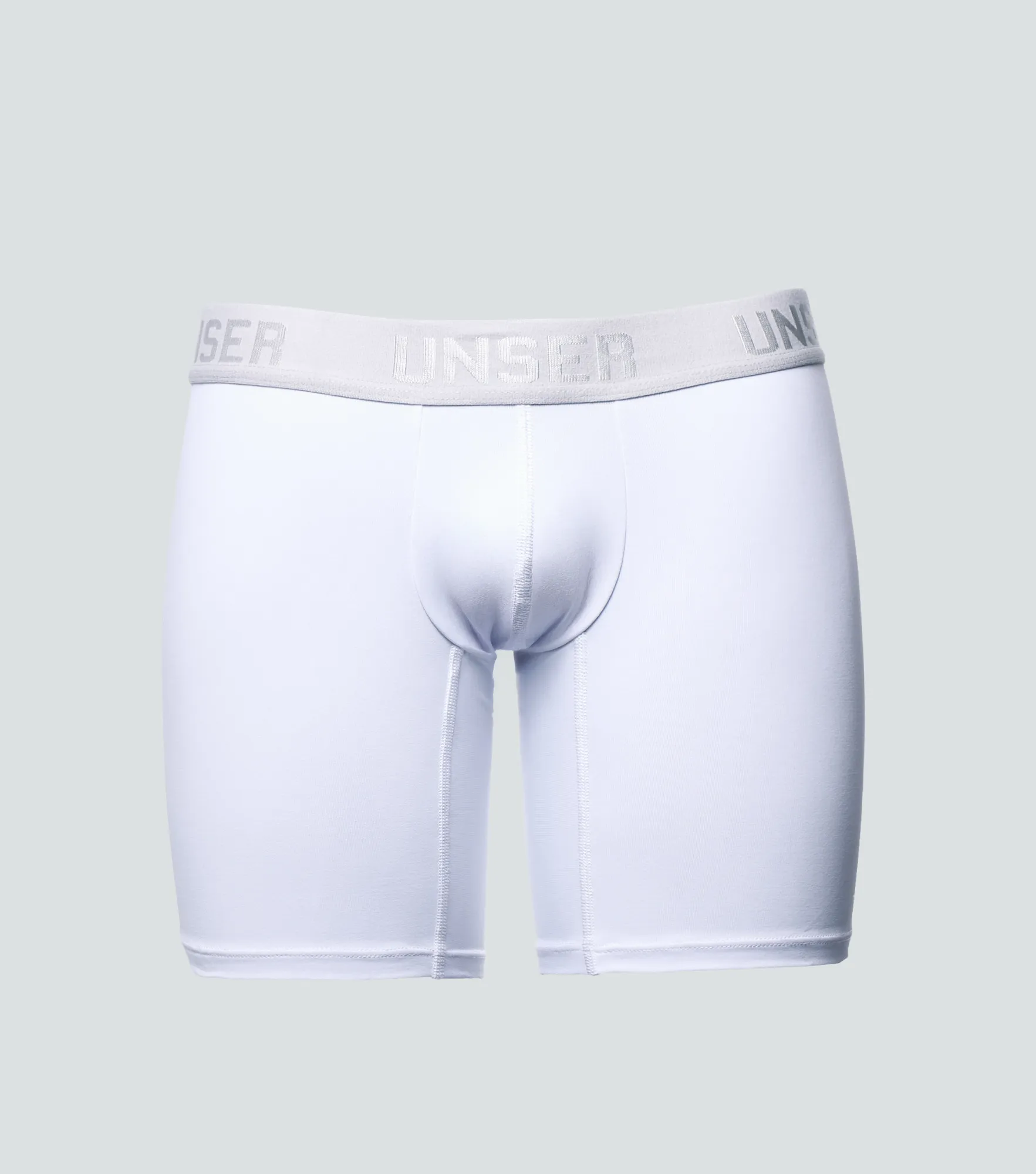 Joel Boxer Microfribra Blanco En Contraste Con Elastico UnserBL