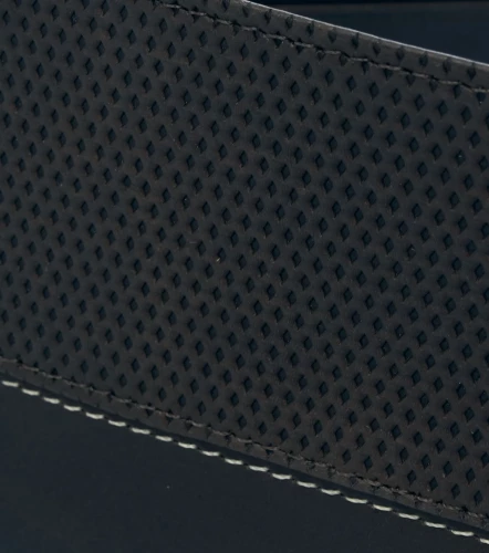 Javier Billetera Combinada Con Textura Unicolor UnserCF