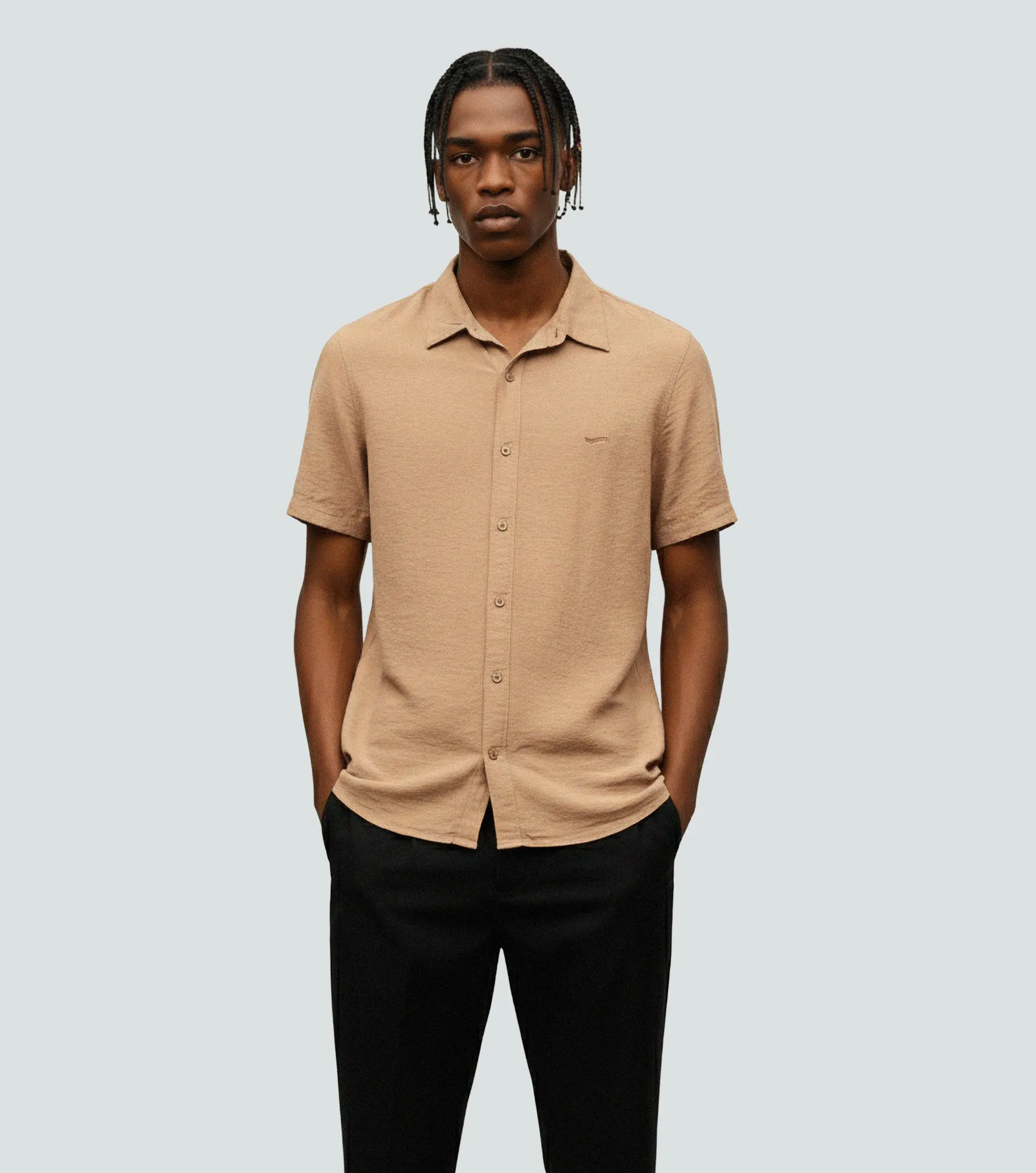 Kent Camisa Slim Fit Masculina Gas 836492 CM