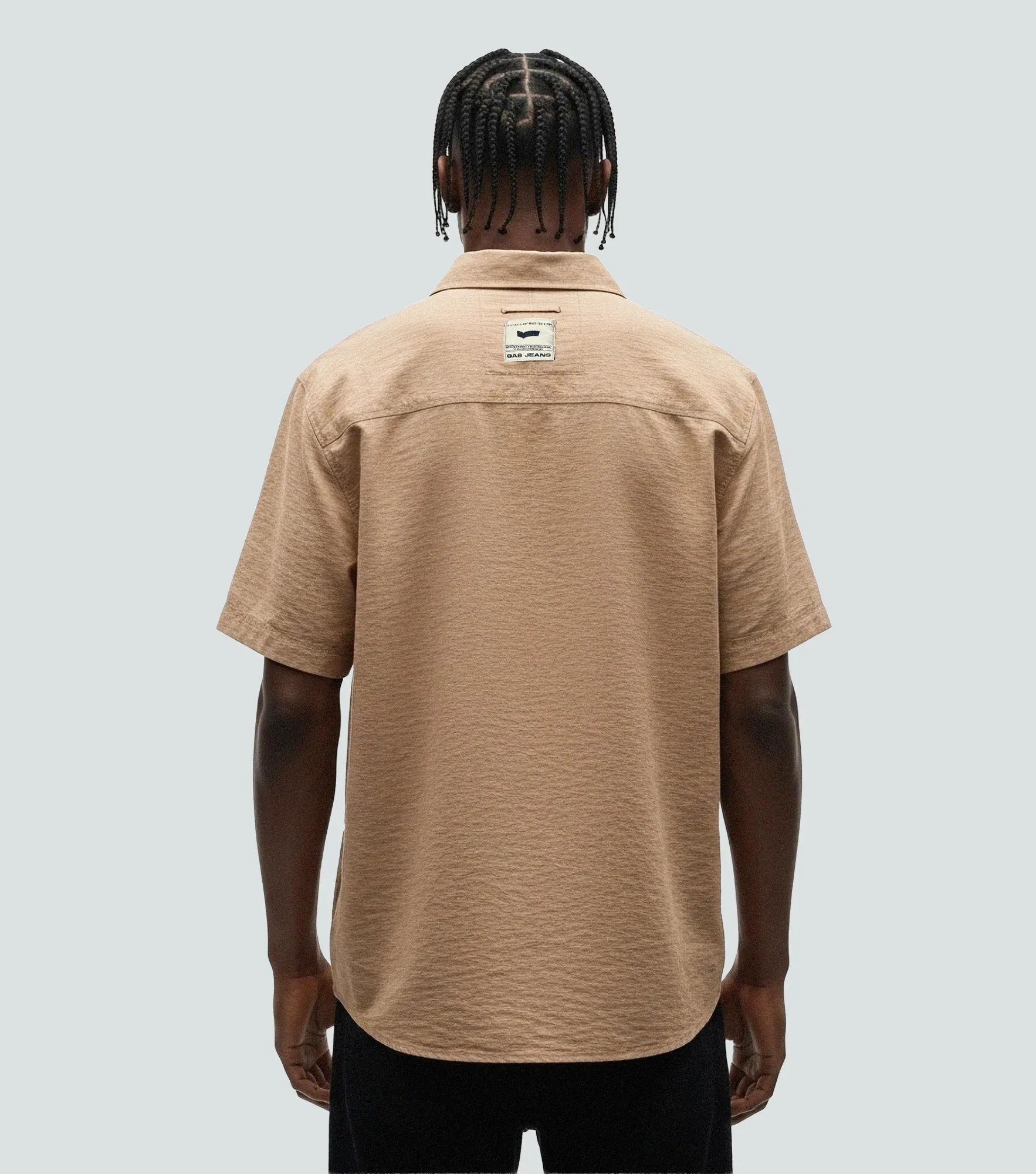 Kent Camisa Slim Fit Masculina Gas 836492 CM