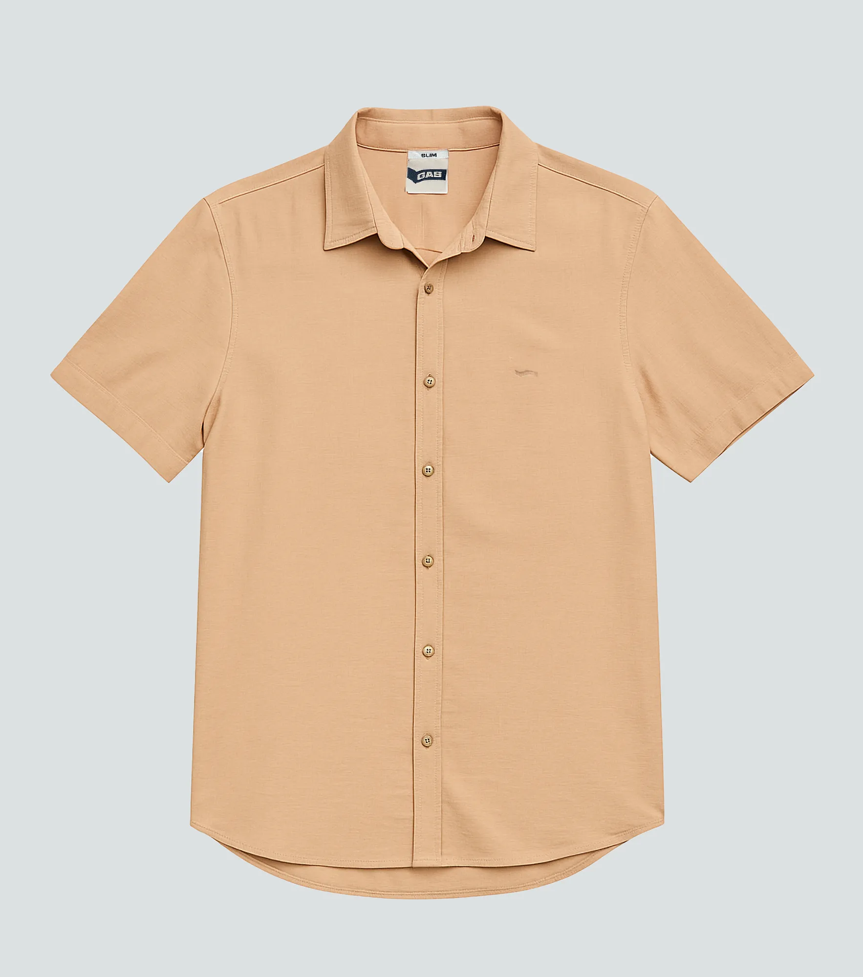 Kent Camisa Slim Fit Masculina Gas 836492 CM