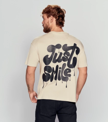 Arlon T Shirt Boxy Estampada TyperKQ