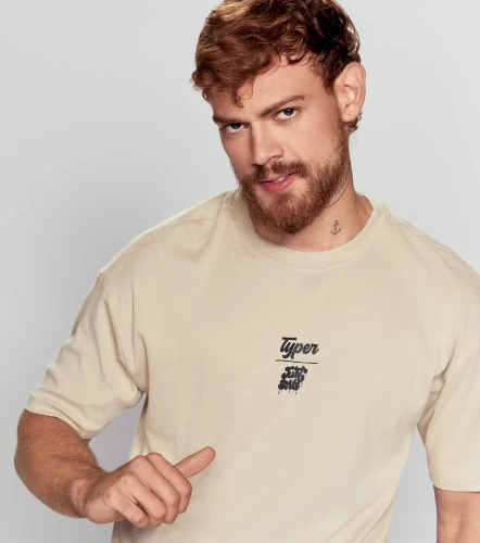 Arlon T Shirt Boxy Estampada TyperKQ