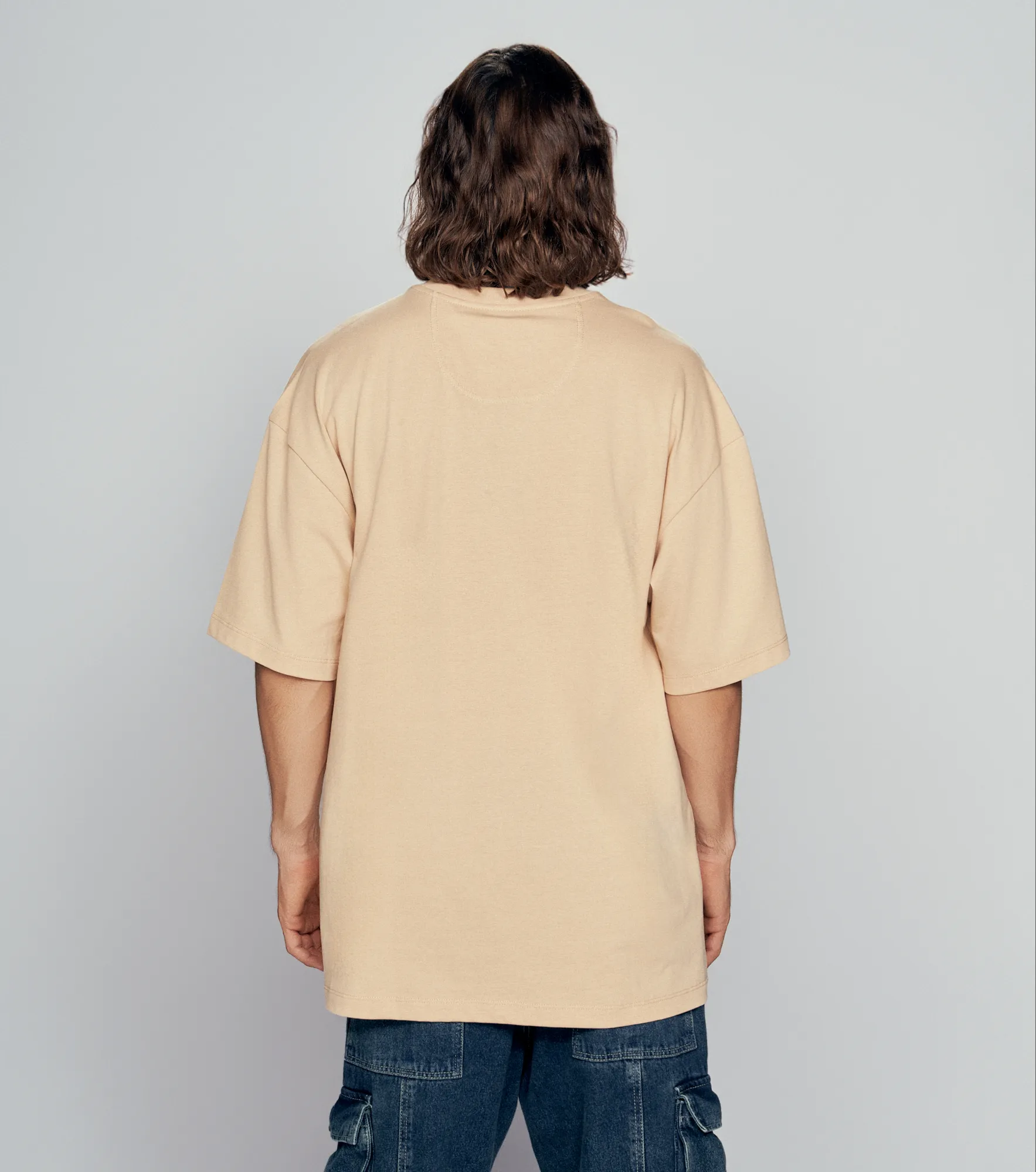 Yahir T Shirt Oversize Estampada TyperKQ