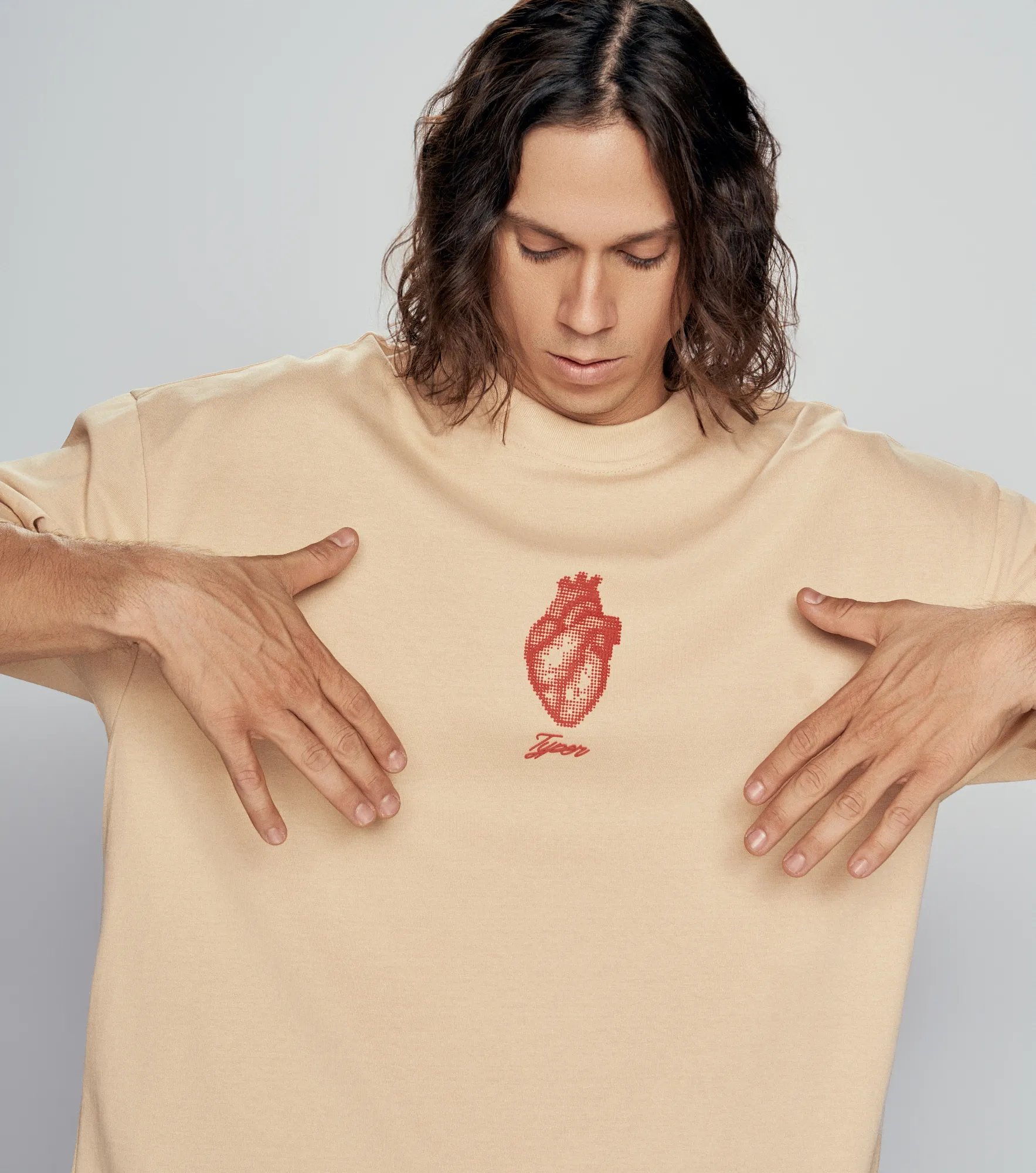 Yahir T Shirt Oversize Estampada Typer 836395 