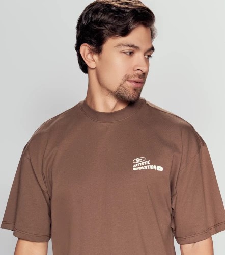 Franco T Shirt Comfort Estampada TyperCH