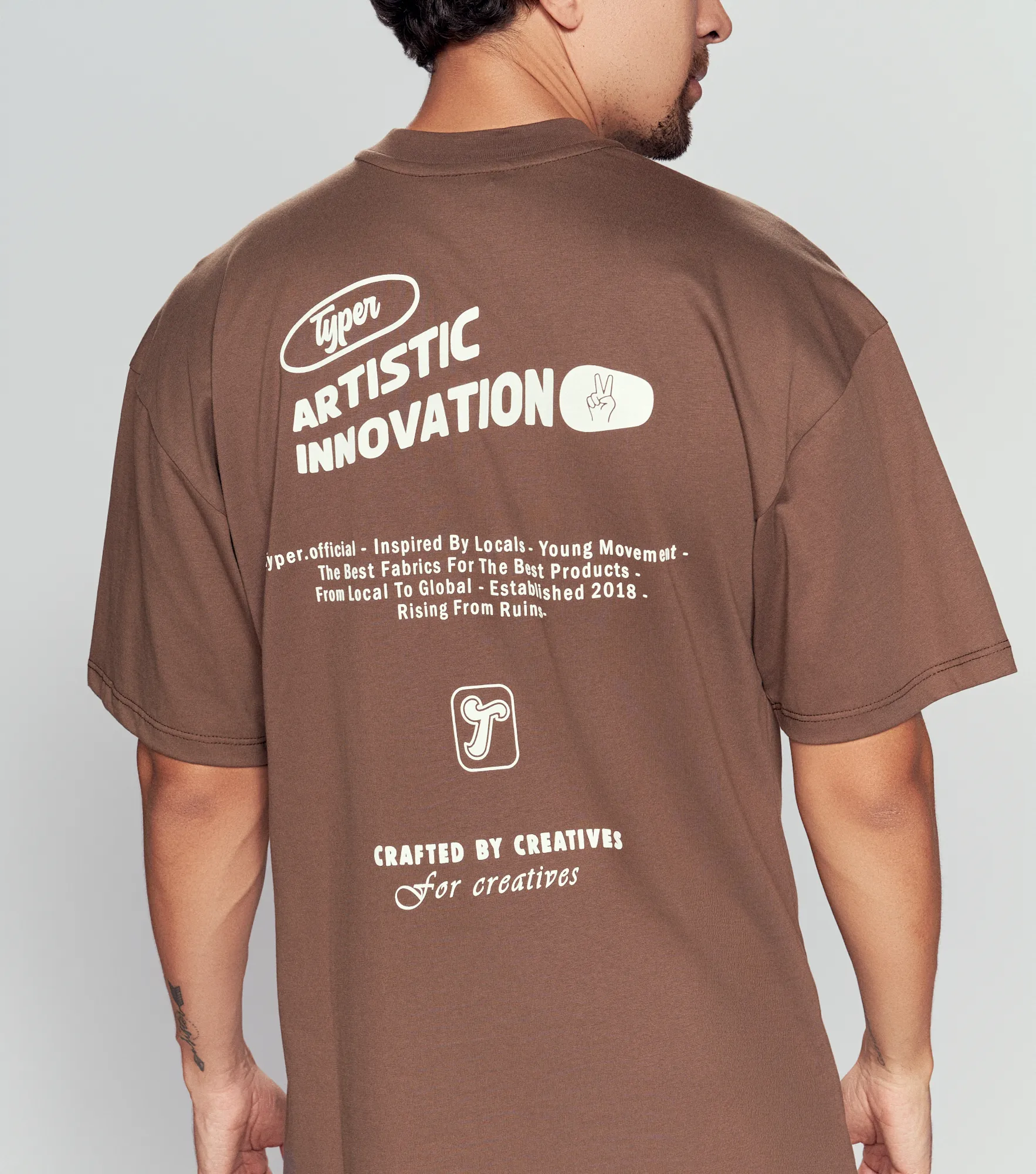 Franco T Shirt Comfort Estampada Typer 835666 CH