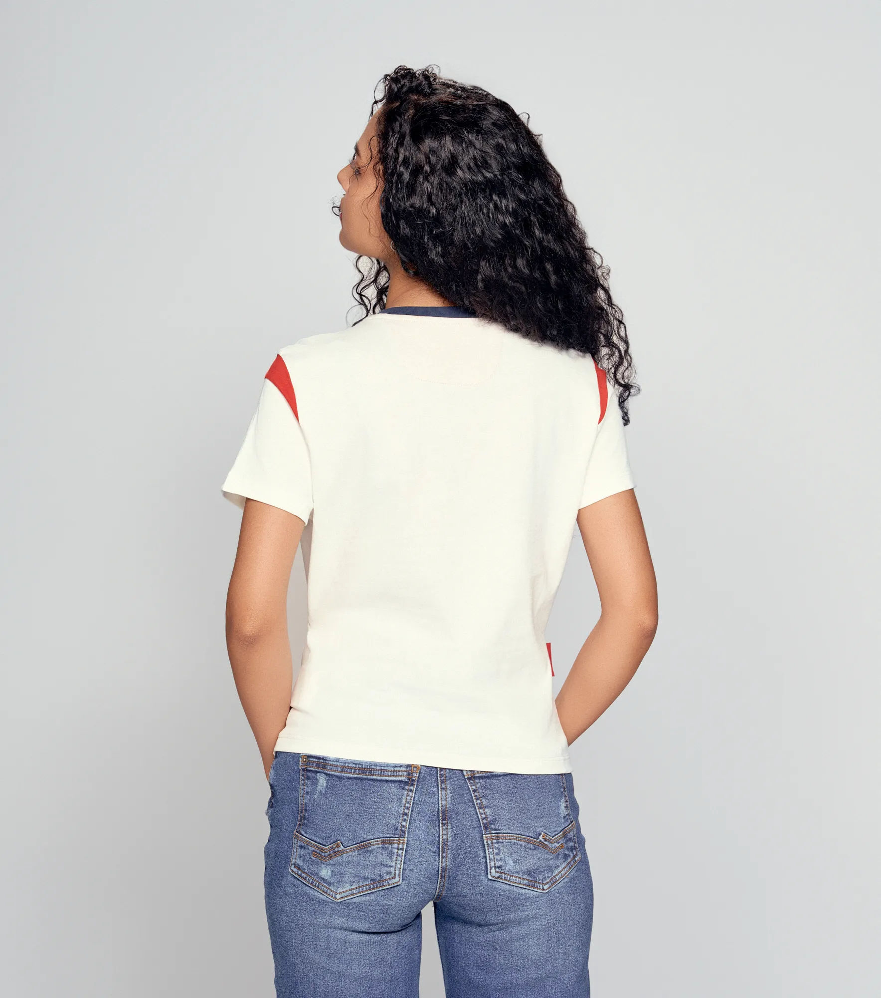 Prisha T Shirt Slim Femenina Groggy 835423 CR