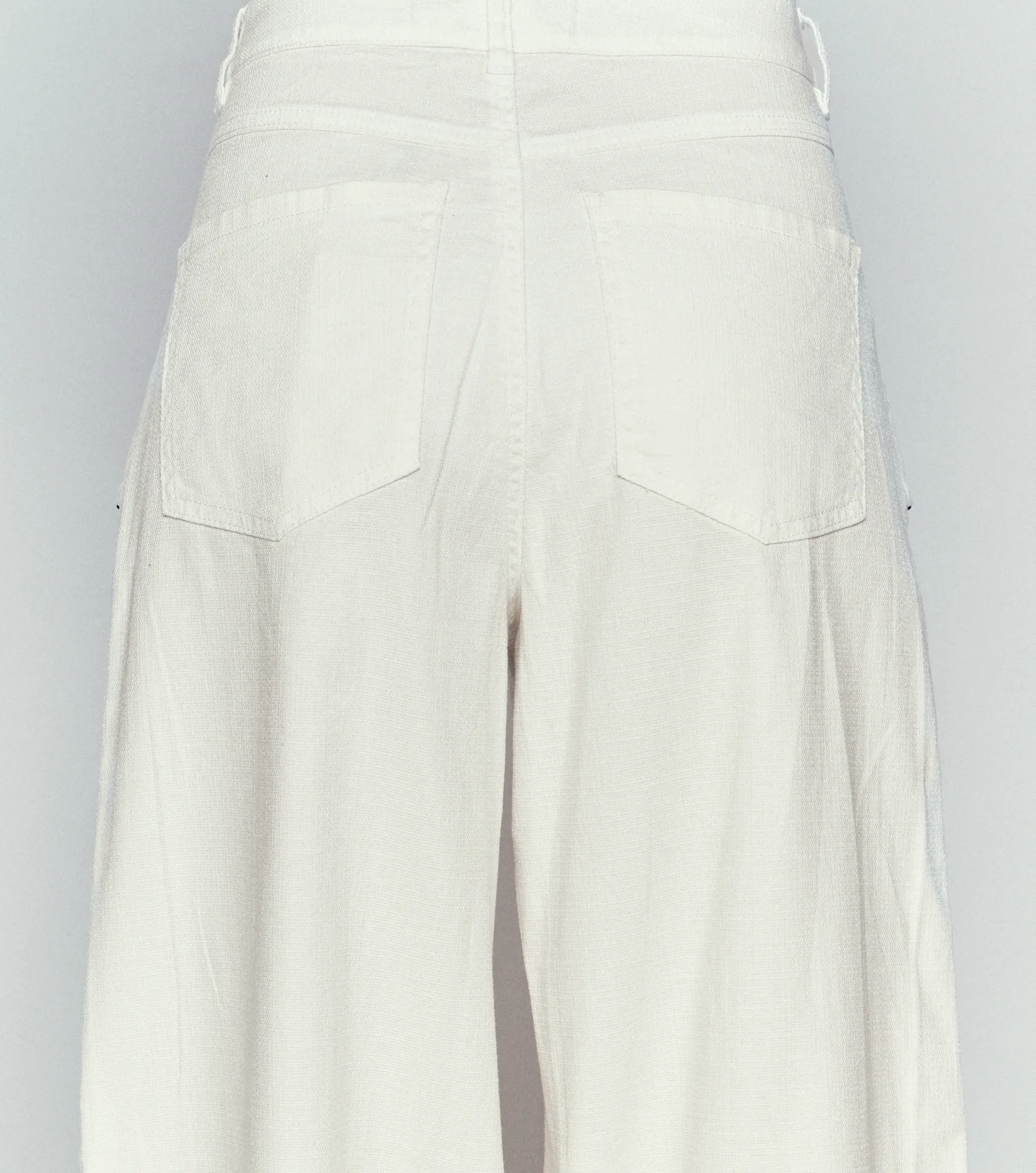 Slendy Pantalon Relaxed Con Pretina Cruzada Y Sesgos Typer 835647 