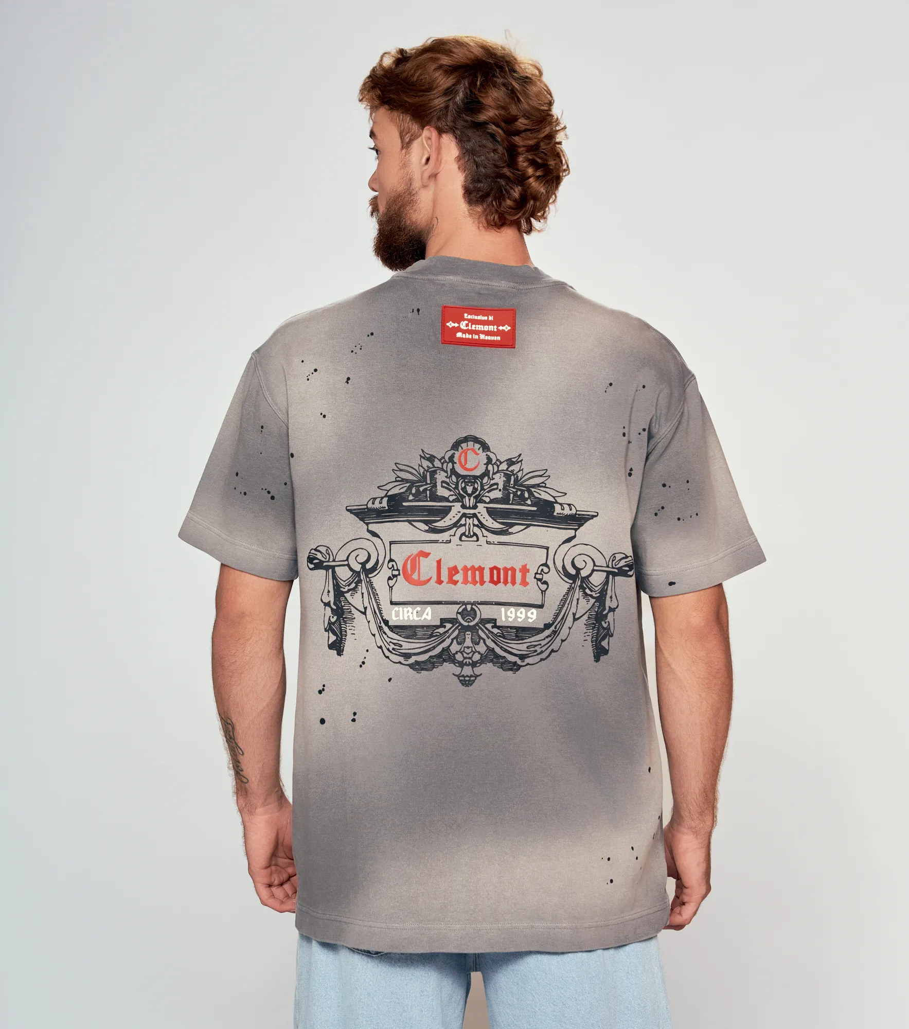 Camiseta Clemont Oversized Disordine 131737 GR