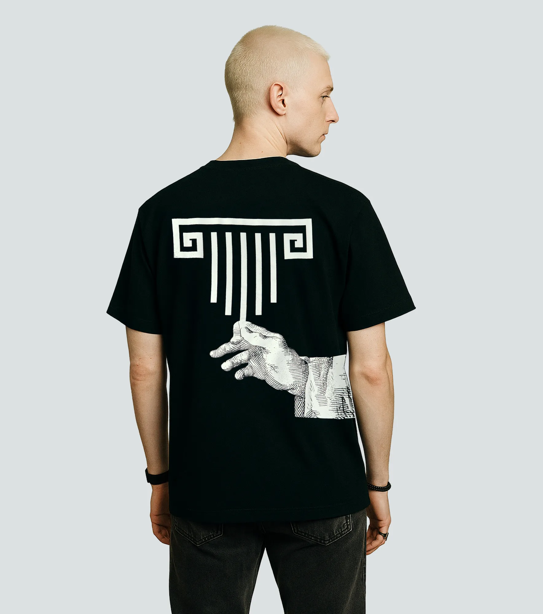 Camiseta Art Dist The Hand 131724 NG
