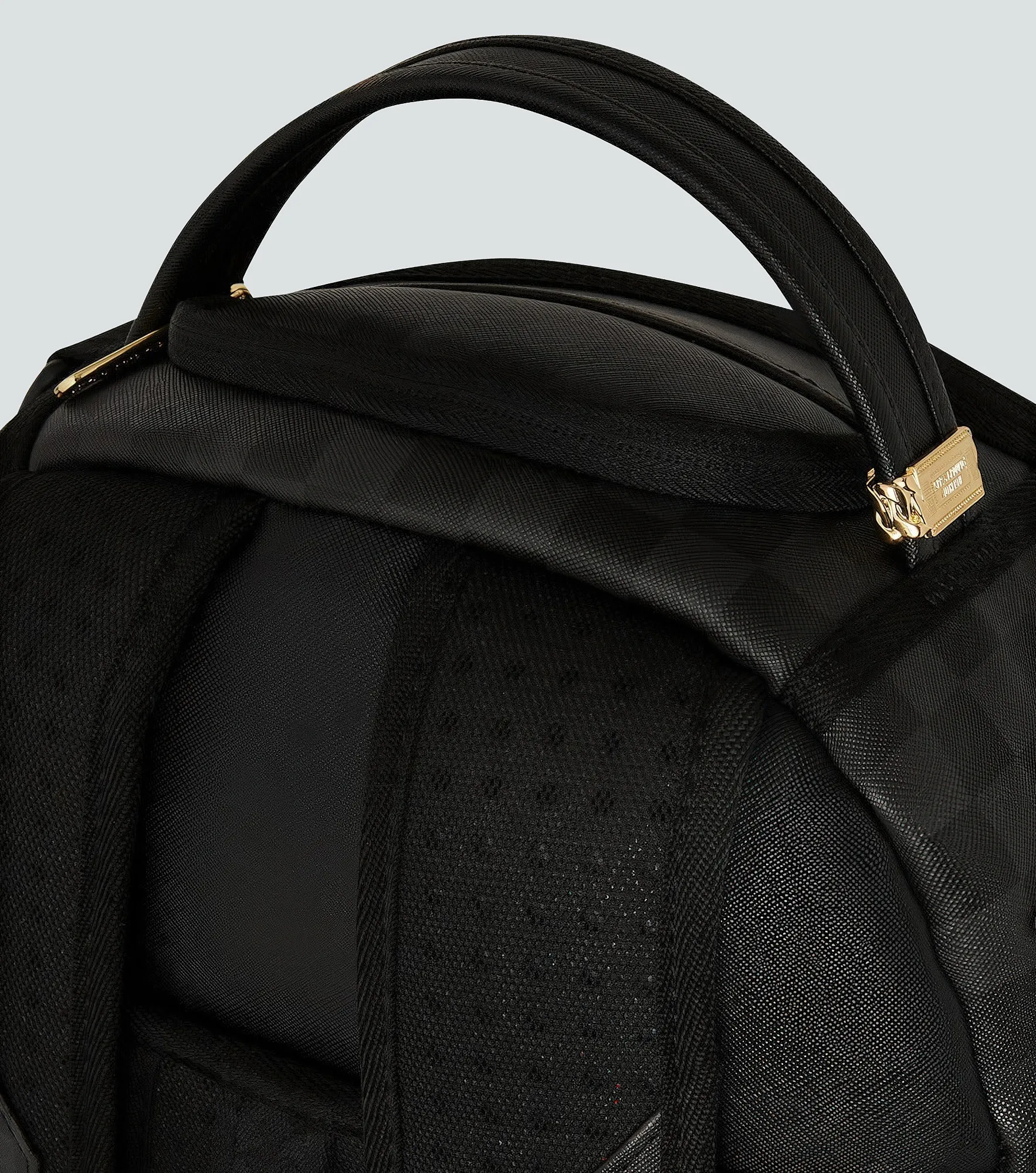 Morral Sprayground Dlxsv Black Chenille Sip 131820 