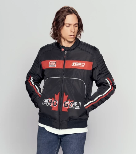 Chad Chaqueta Tipo Biker Masculina GroggyNG