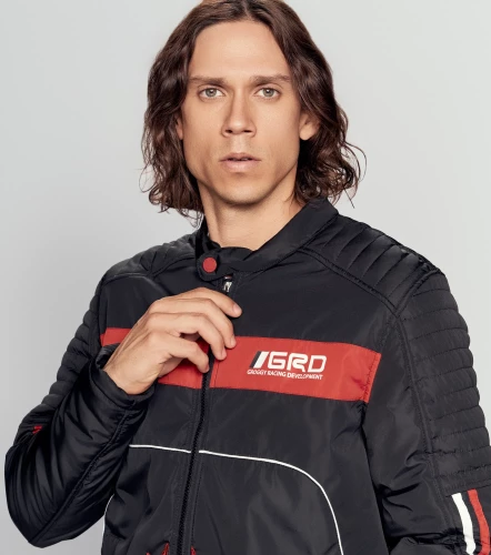 Chad Chaqueta Tipo Biker Masculina GroggyNG