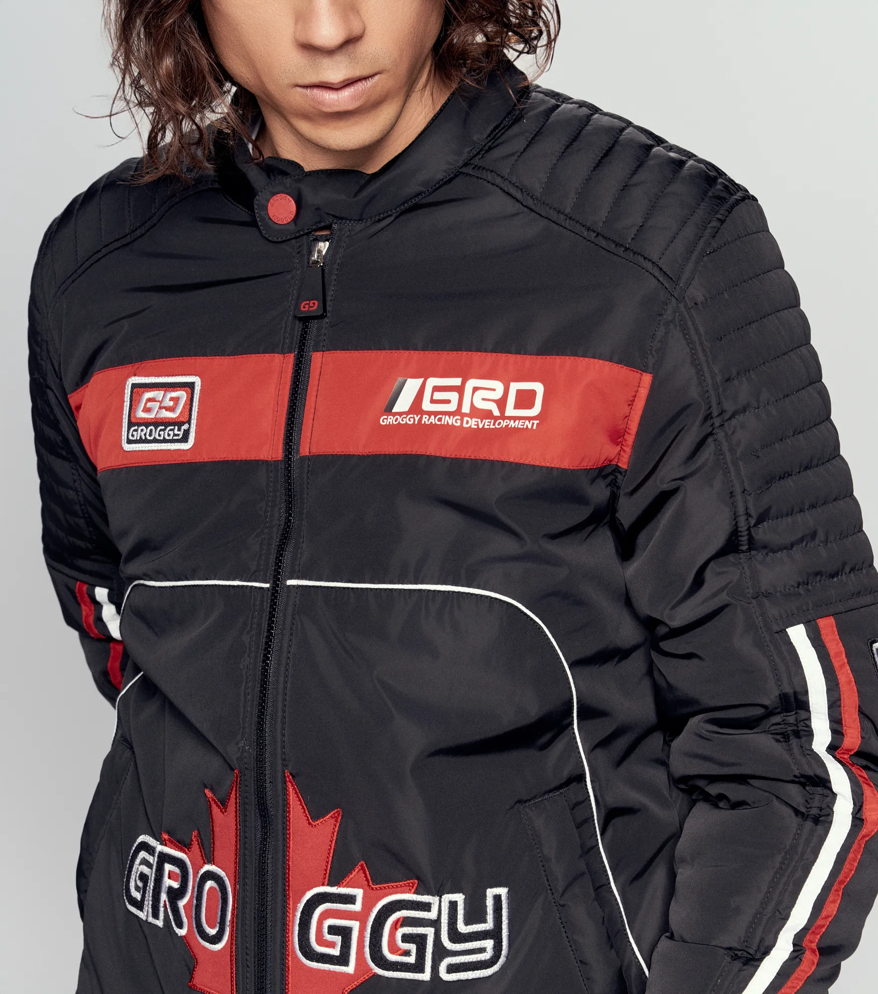 Chad Chaqueta Tipo Biker Masculina Groggy 833141 NG