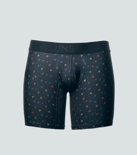 Fabio Boxer Microfibra Fondo Oscuro Con Figuras UnserNG