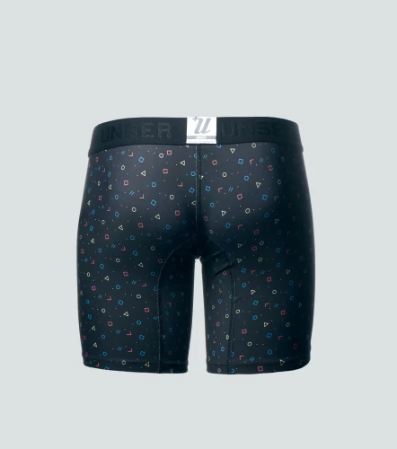 Fabio Boxer Microfibra Fondo Oscuro Con Figuras UnserNG