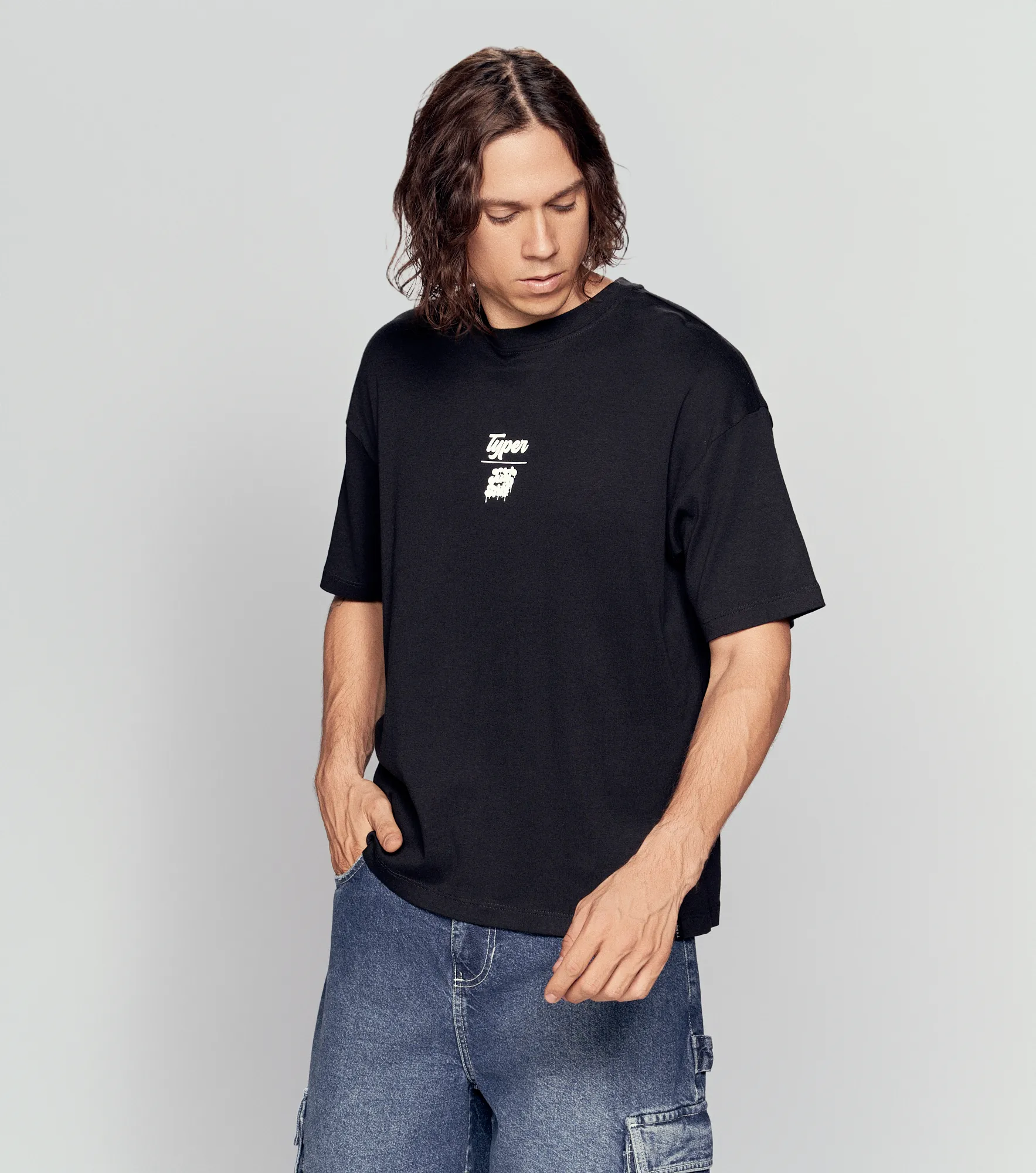 Arlon T Shirt Boxy Estampada TyperNG