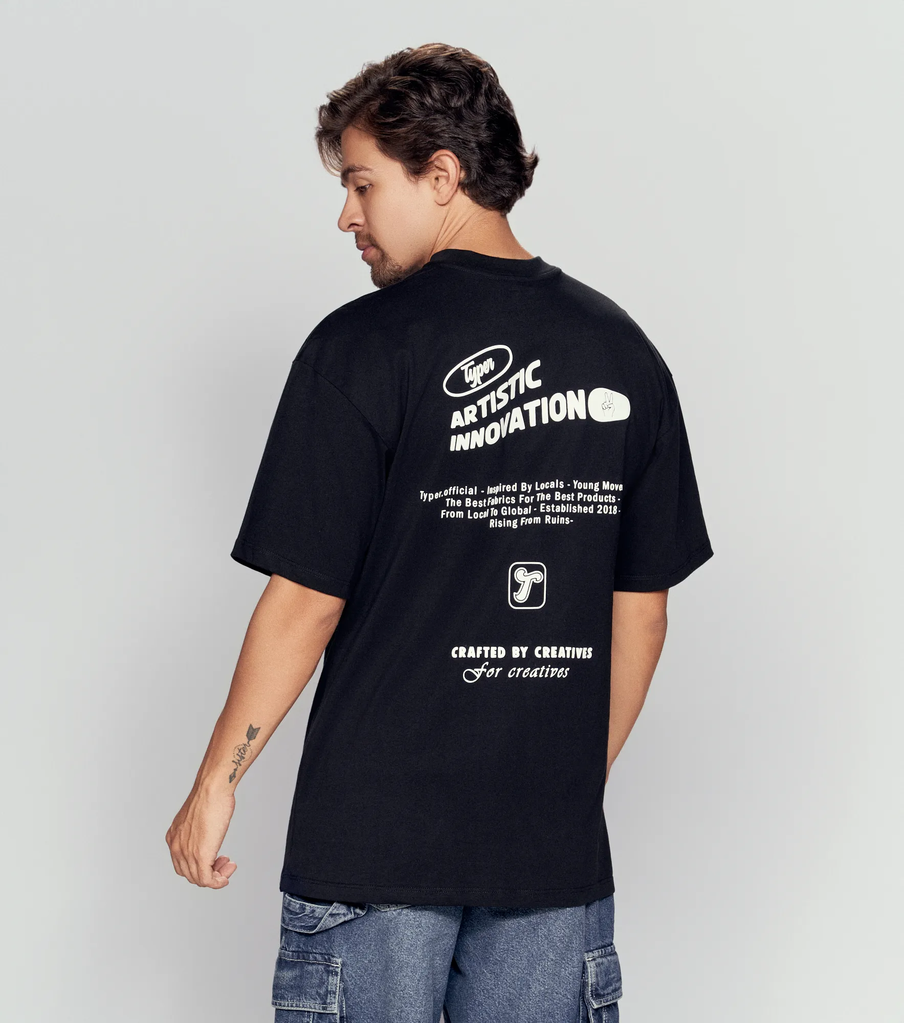 Franco T Shirt Comfort Estampada TyperNG