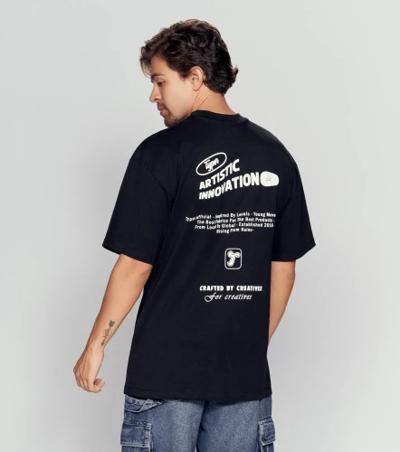 Franco T Shirt Comfort Estampada TyperNG