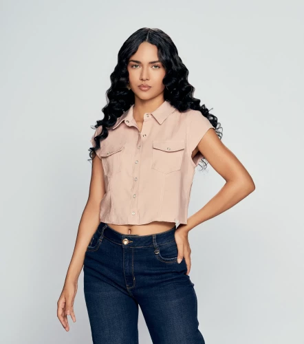 Blusa Corta Para Mujer Naira DerekNU