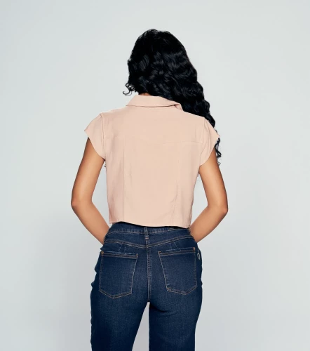Blusa Corta Para Mujer Naira DerekNU