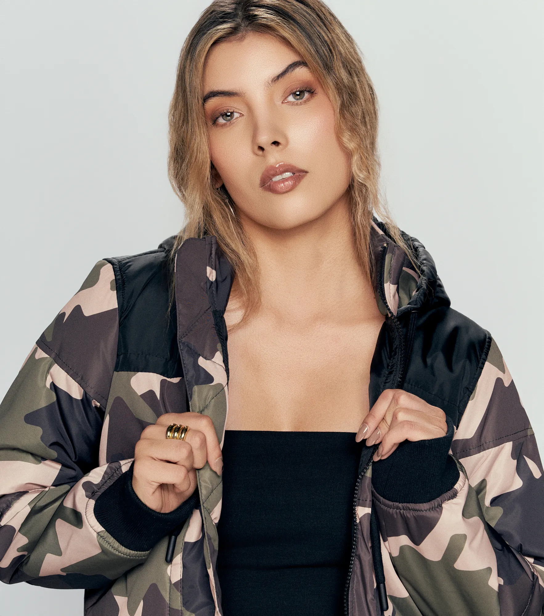 Branna Chaqueta Acolchada Femenina Groggy 834511 CU