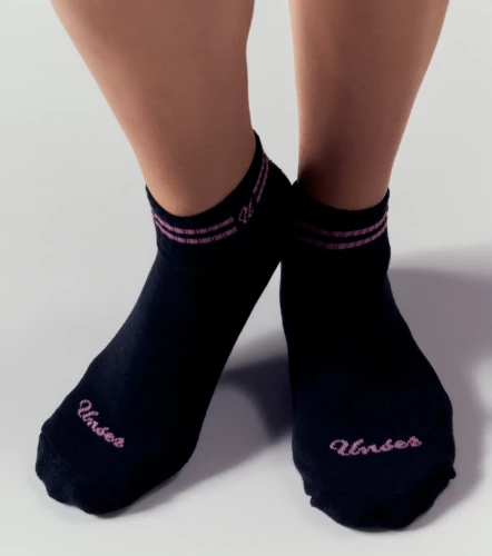 Laura Media Tripack Tobillera Con Lineas En Contraste UnserCU