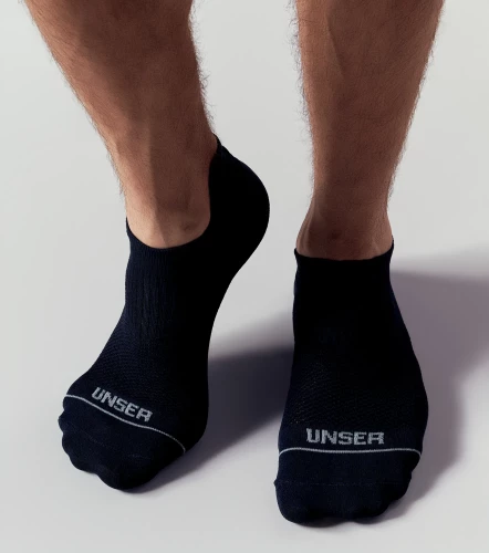 Neitan Bipack Medias Unicolor Con Detalles En Contraste UnserCU