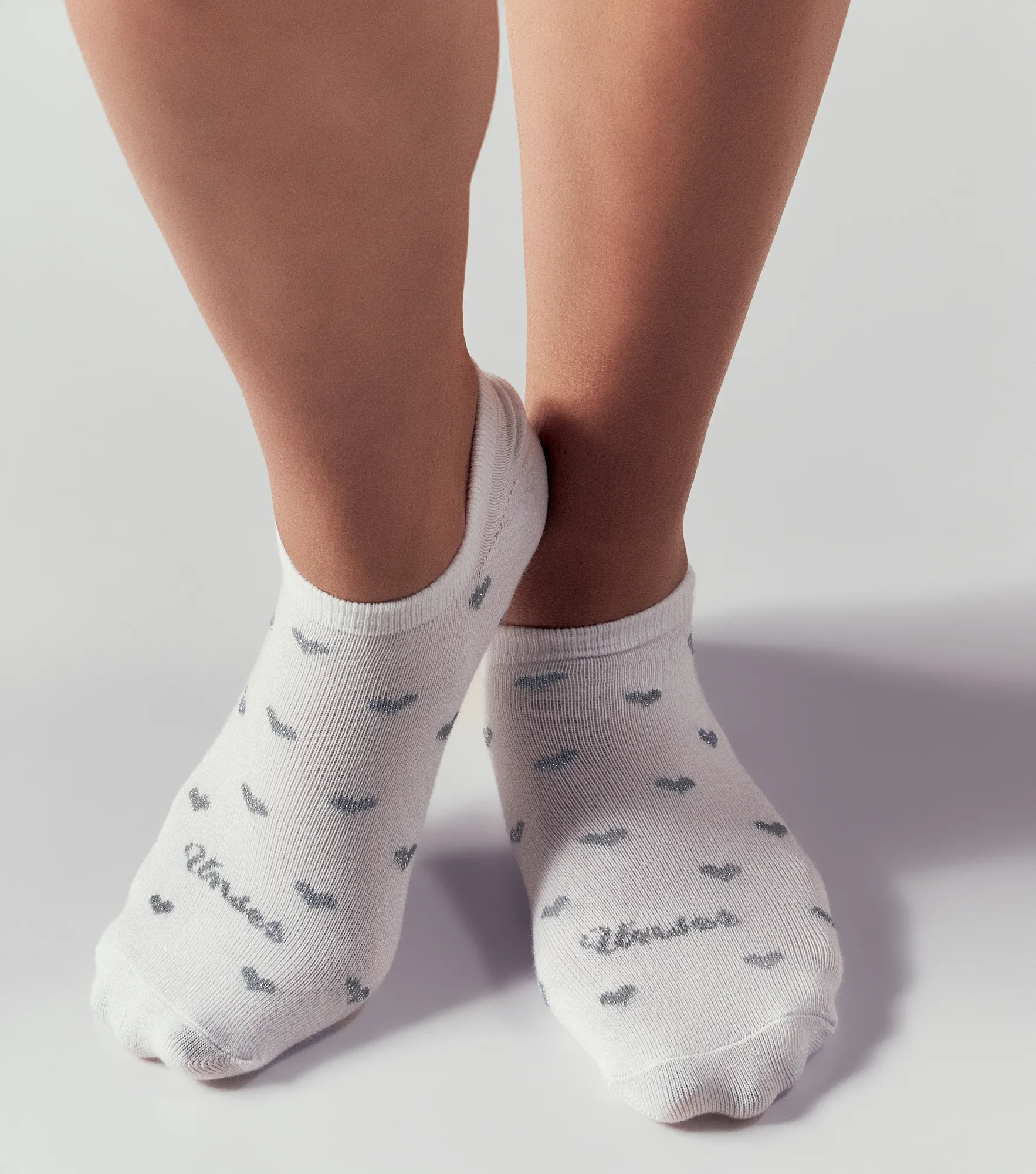 Aleja Media Tripack Valeta Unicolor Con Corazones Unser 836130 CU