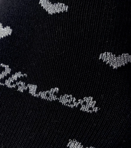 Aleja Media Tripack Valeta Unicolor Con Corazones UnserCU