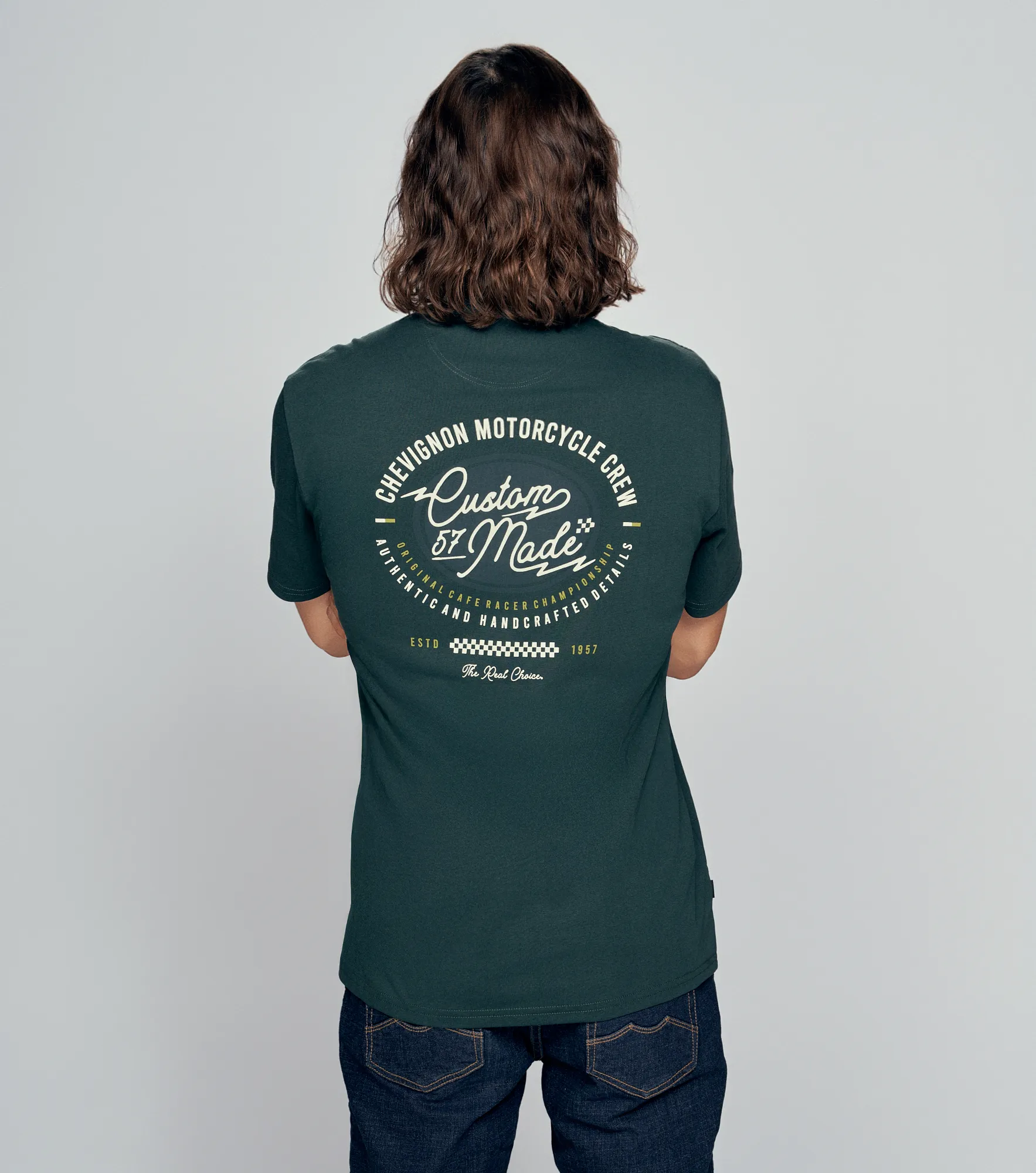 Camiseta Chevignon Graphic T Shirt Motorcycle 131606 VD