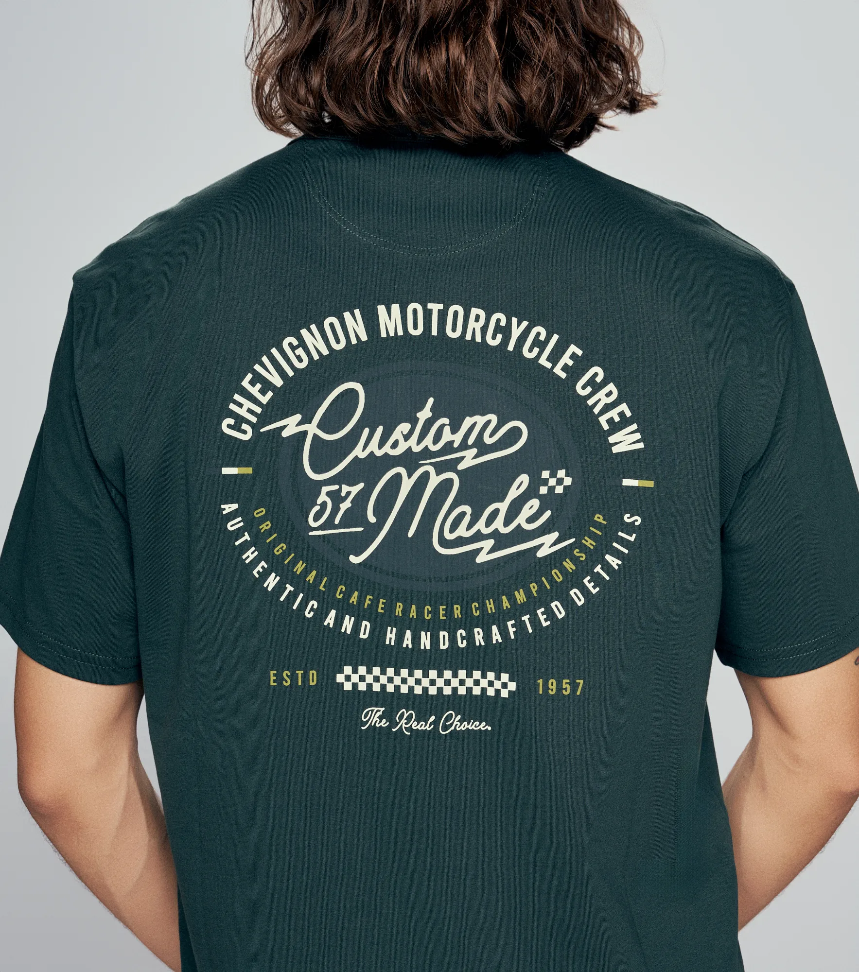 Camiseta Chevignon Graphic T Shirt Motorcycle 131606 VD