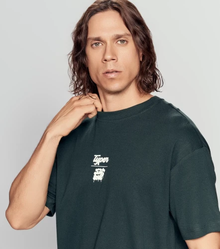 Arlon T Shirt Boxy Estampada TyperVO