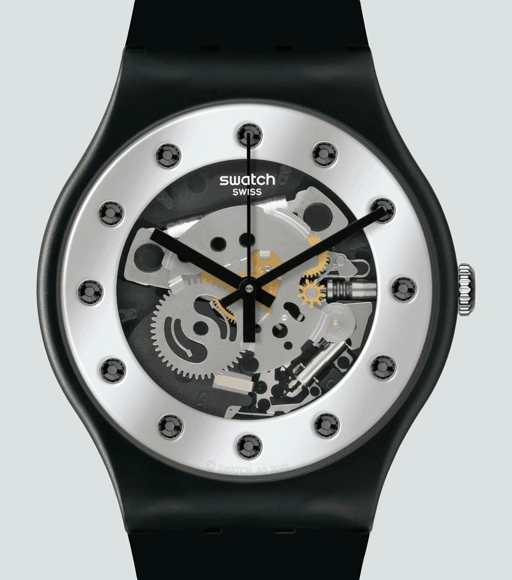 Reloj Swatch Silver Glam 131702 NG