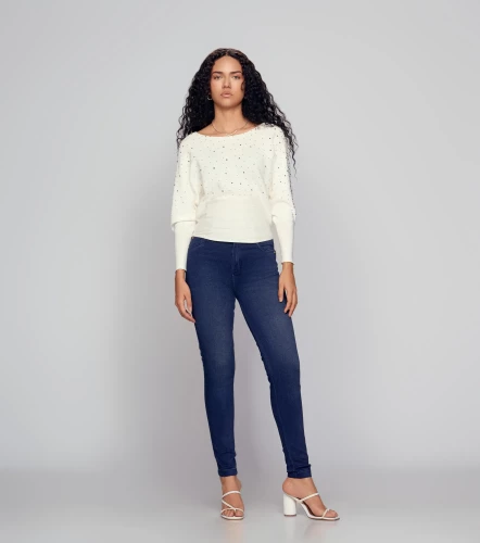 Jean Para Mujer Pull Up Bota Skinny DerekAZ