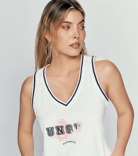 Betsy Blusa Manga Sisa Con Cuello Y Sisa Tejida Y Estampado UnserBL