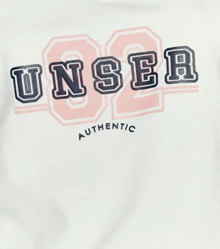 Betsy Blusa Manga Sisa Con Cuello Y Sisa Tejida Y Estampado UnserBL