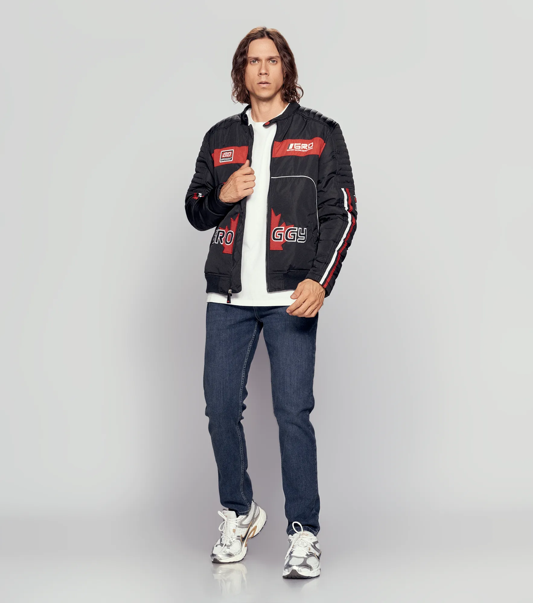 Chad Chaqueta Tipo Biker Masculina Groggy 833141 NG