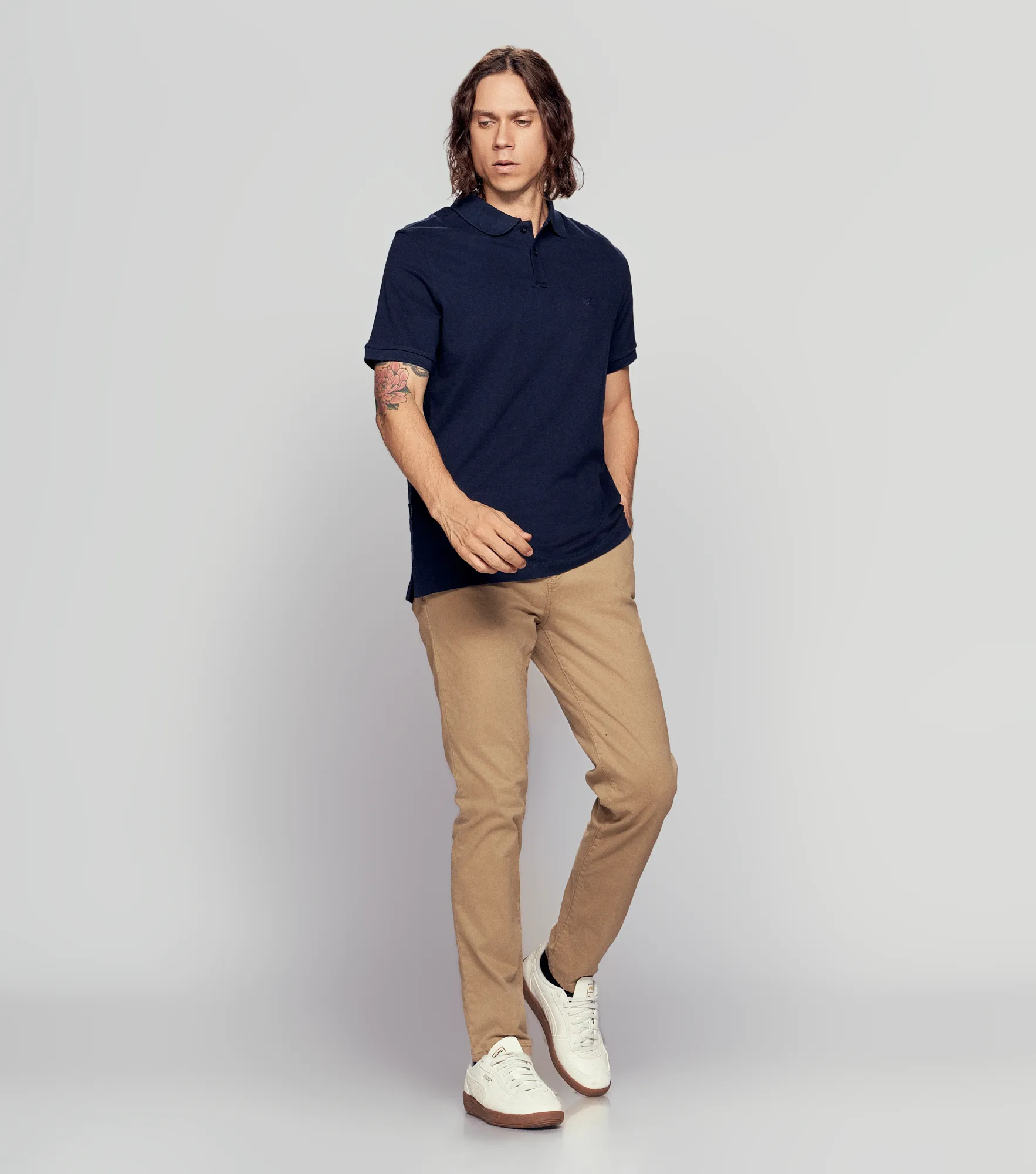 Fernando Polo Slim Manga Corta Gas 834082 AZ