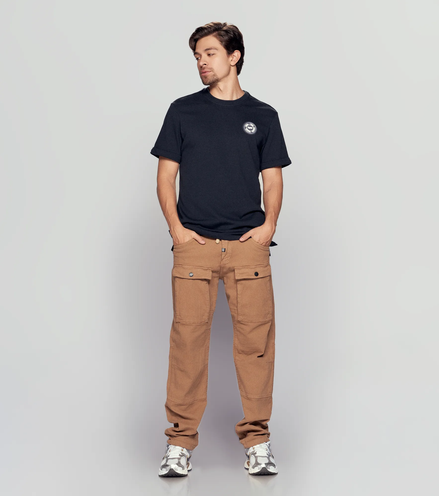 Alaric Pantalon Relax Cargo Masculino Groggy 834658 CM