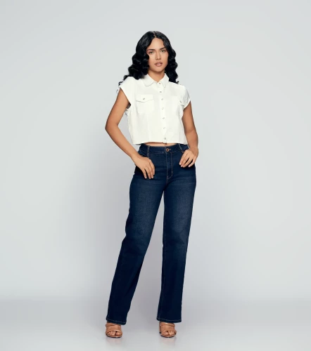 Blusa Corta Para Mujer Naira DerekBL