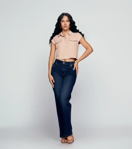 Blusa Corta Para Mujer Naira DerekNU