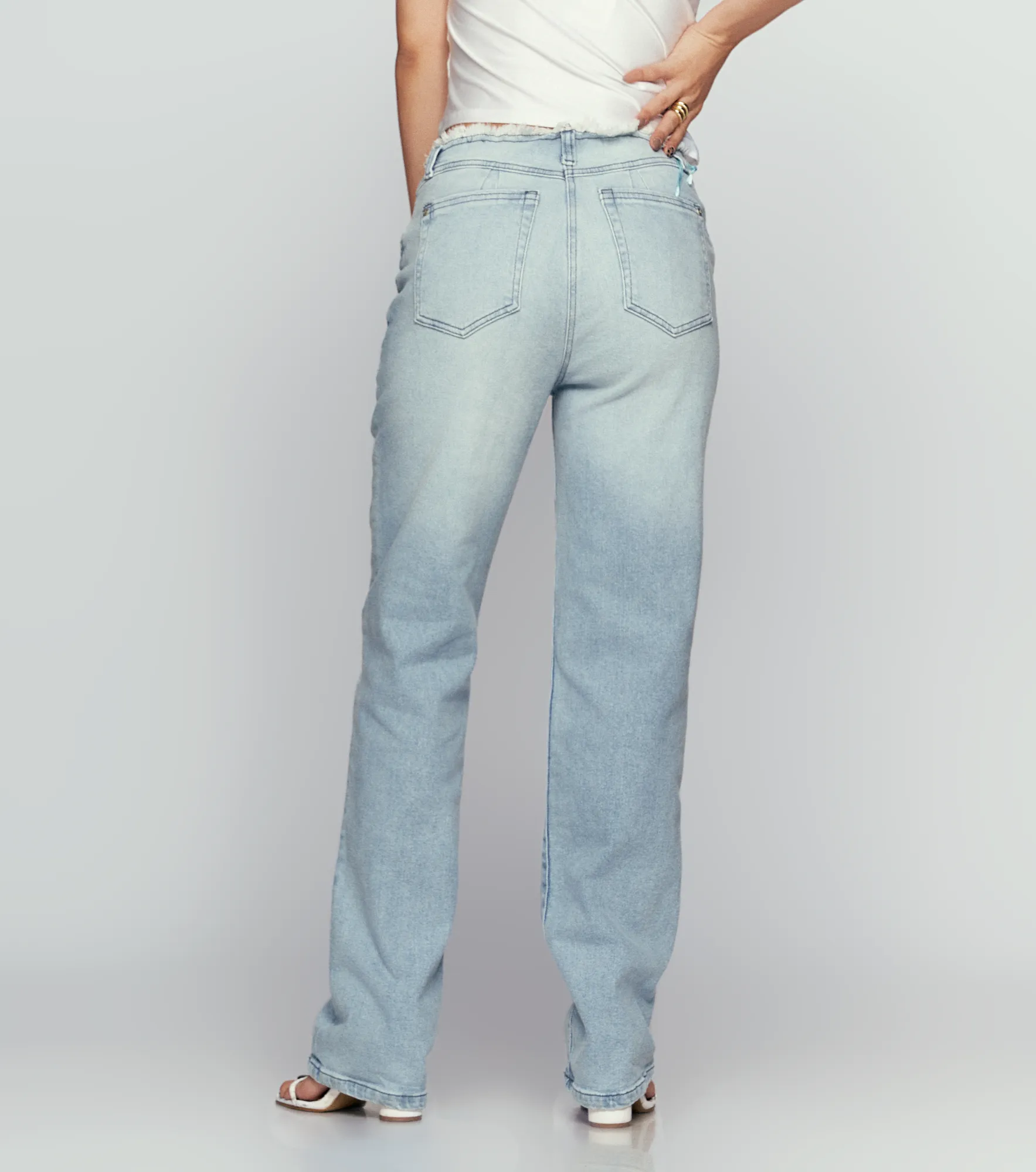 Jean Para Mujer Sin Pretina Con Proceso Derek 834774 AZ