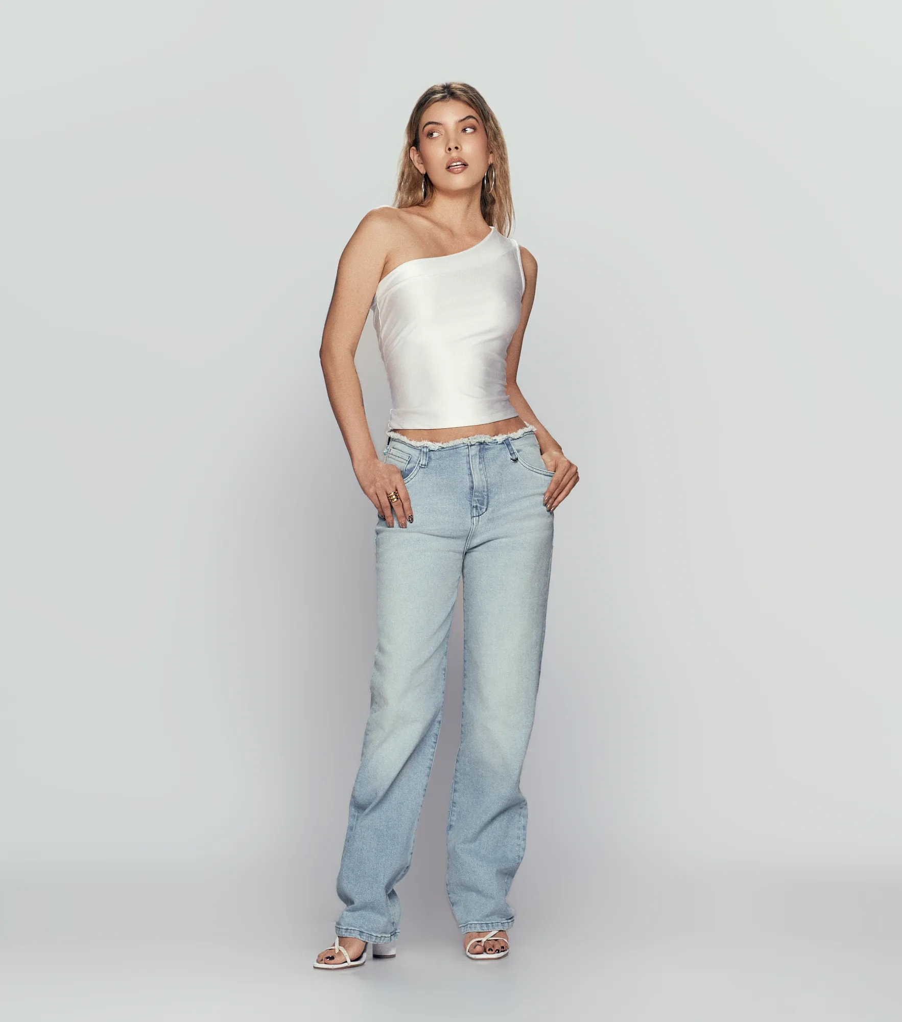 Jean Para Mujer Sin Pretina Con Proceso Derek 834774 AZ