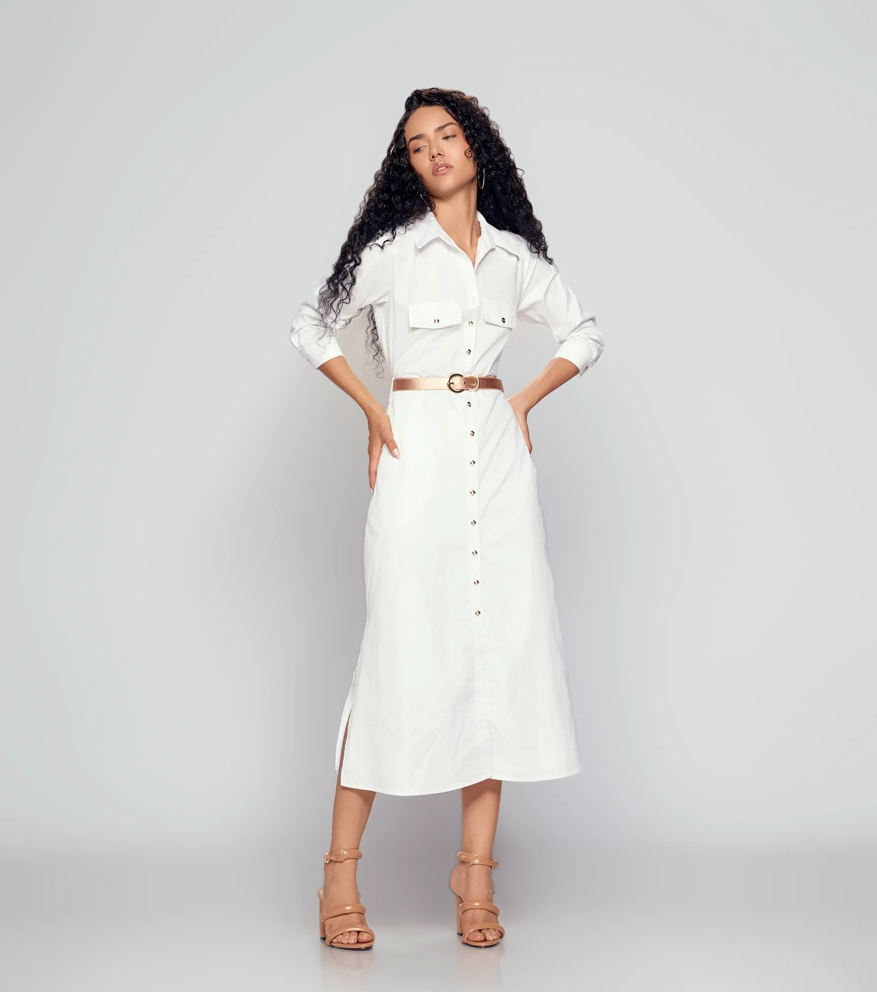 Vestido Midi Para Mujer Jennifer Derek 834784 BL