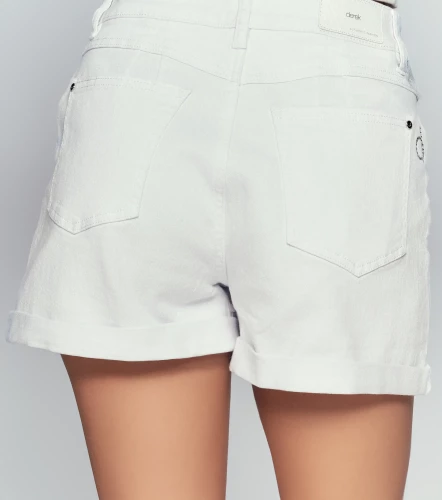 Short Para Mujer En Indigo Unicolor DerekBL