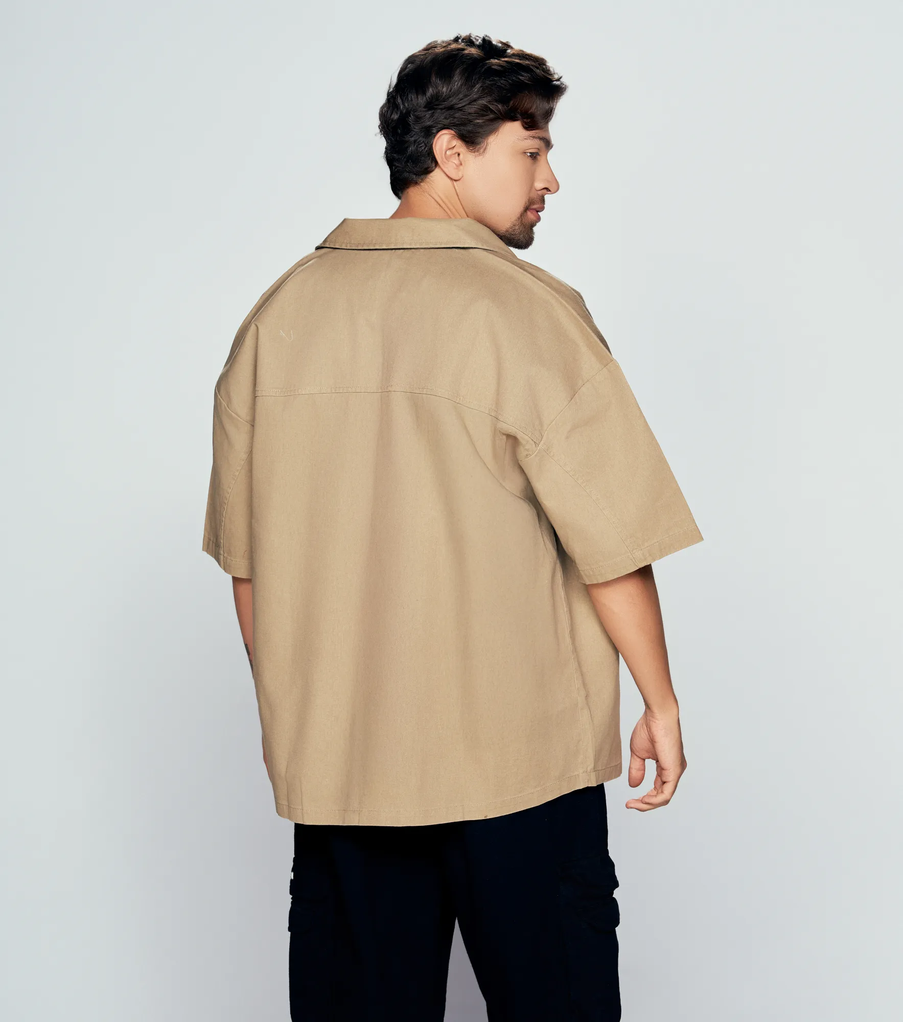 Paolo Camisa Boxy Bordada Typer 835279 