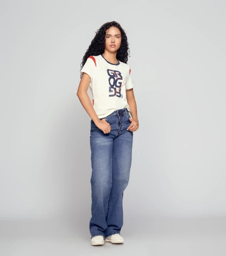 Prisha T Shirt Slim Femenina GroggyCR